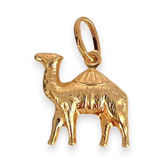 GOLD DEAL | 18ct (18K) Gold Camel Charm – Symbol of Journey & Strength