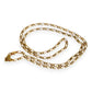 GOLD DEAL | 14ct (14K) Gold Gleaming Figaro 1-1 Chain 54cm
