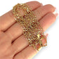 GOLD DEAL | 14ct (14K) Gold Gleaming Figaro 1-1 Chain 54cm