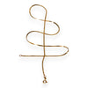 GOLD DEAL | 14ct (14K) Gold Silky Finish Flat Snake Chain 45cm