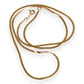 GOLD DEAL | 14ct (14K) Gold Silky Finish Flat Snake Chain 45cm