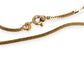 GOLD DEAL | 14ct (14K) Gold Silky Finish Flat Snake Chain 45cm