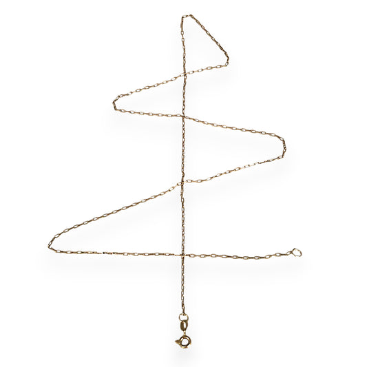 GOLD DEAL | 14ct (14K) Gold Classic Cable 64cm Polished Chain