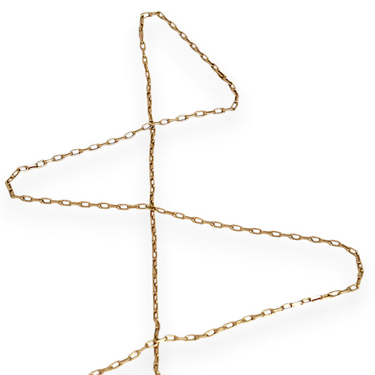GOLD DEAL | 14ct (14K) Gold Classic Cable 64cm Polished Chain