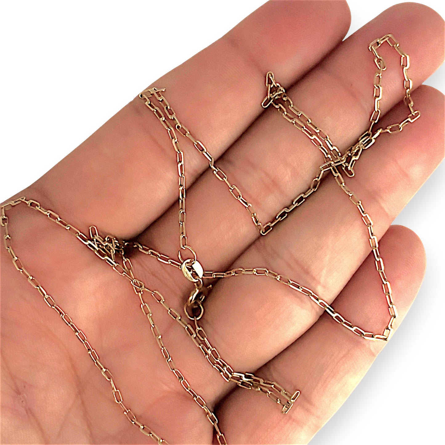 GOLD DEAL | 14ct (14K) Gold Classic Cable 64cm Polished Chain