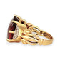 GOLD DEAL | 18ct (18K) Gold Pink Tourmaline & Diamond Dress Ring Valuation $8,500