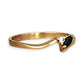 GOLD DEAL | 18ct Gold Celeste Diamond and Sapphire Ring Size M 1/2