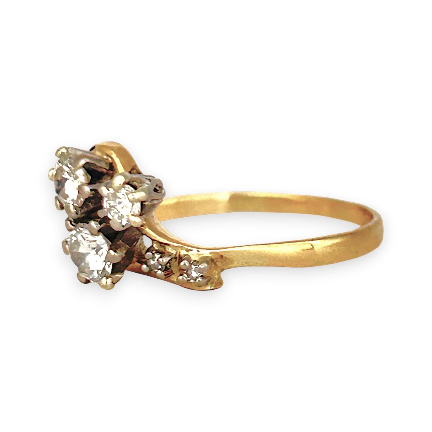 GOLD DEAL | FLASH SALE 18ct (18K) Gold 3ST Elite Diamond 0.45ct Ring Valuation $3,600