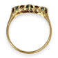 GOLD DEAL | 18ct (18K) Gold Aquamarine & Diamond Trilogy Refurbished Ring Valuation $3,250