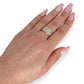 GOLD DEAL | 18ct (18K) Gold Triple Row Diamond Ring by Michael Hill Valuation $5,500