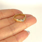 GOLD DEAL | 18ct Gold Dazzling Diamond & Chevron-Inspired Ring
