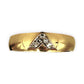 GOLD DEAL | 18ct Gold Dazzling Diamond & Chevron-Inspired Ring