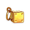 XMAS DEAL | 18kt Gold LUCK18 – UNOAERRE Dice Charm / Pendant