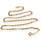 GOLD DEAL | 18ct Gold Designer Custom S Pattern Link Chain 41cm