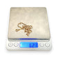 GOLD DEAL | 18ct Gold Designer Custom S Pattern Link Chain 41cm