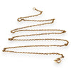 GOLD DEAL | 18ct Gold Contemporary Lightweight Cable Chain 45cm