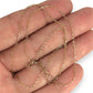 GOLD DEAL | 18ct Gold Contemporary Lightweight Cable Chain 45cm