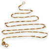 GOLD DEAL | 18ct Gold Focal Figaro 3-1 Chain 45cm