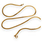 GOLD DEAL | 18ct Gold Hammered Herrinbone Chain 41cm