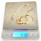 GOLD DEAL | 18ct Gold Hammered Herrinbone Chain 41cm