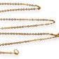GOLD DEAL | 18ct Gold Curated Cable Chain 50cm