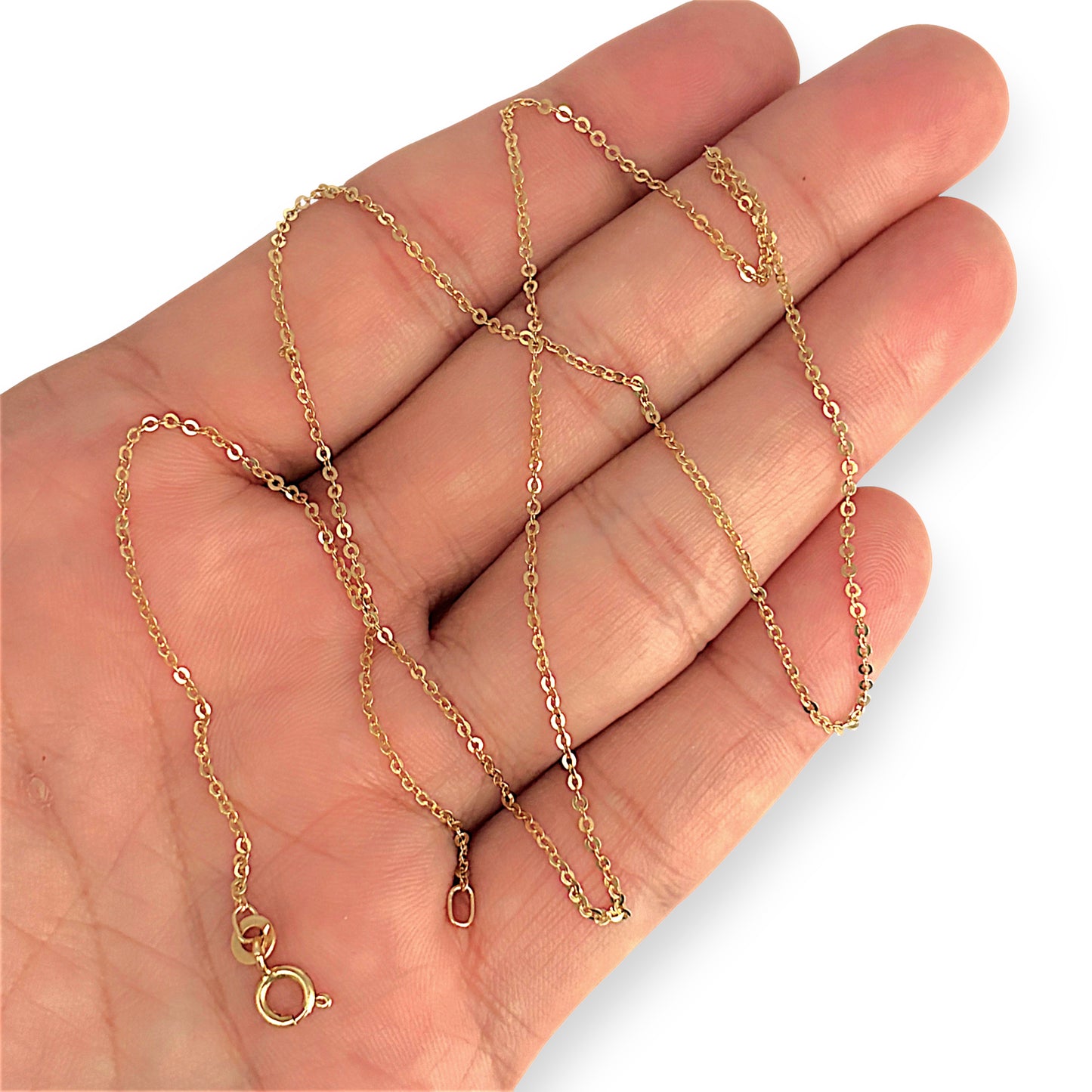 GOLD DEAL | 18ct Gold Curated Cable Chain 50cm