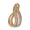 GOLD DEAL | 9ct (9K) Gold Eterna Loop Diamond Pendant