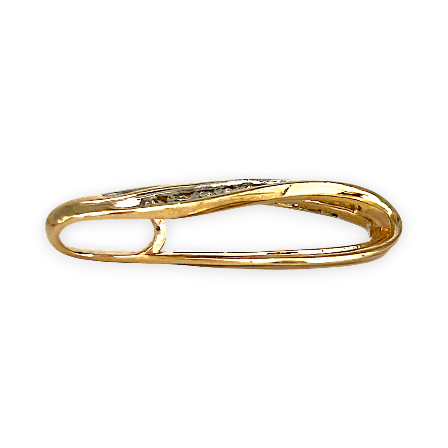 GOLD DEAL | 9ct (9K) Gold Eterna Loop Diamond Pendant