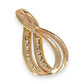 GOLD DEAL | 9ct (9K) Gold Eterna Loop Diamond Pendant