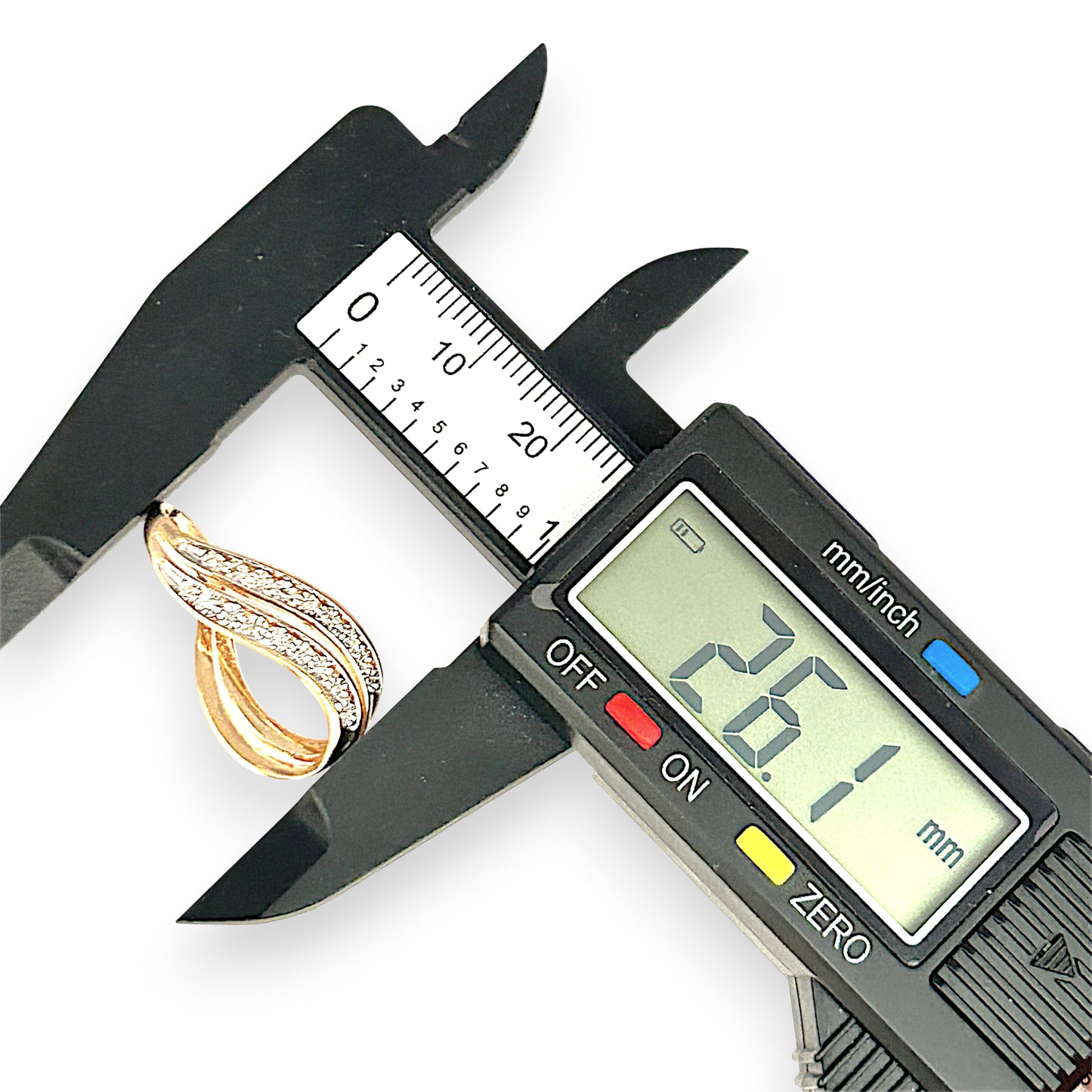 GOLD DEAL | 9ct (9K) Gold Eterna Loop Diamond Pendant