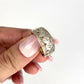 GOLD DEAL | 9ct (9K) Gold Haritage Sparkle Diamond 0.56ct Ring Valuation $2,100