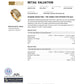 GOLD DEAL | 9ct (9K) Gold Haritage Sparkle Diamond 0.56ct Ring Valuation $2,100