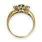 GOLD DEAL | 9ct Gold The Quiet Bloom Emerald and Diamond Ring Valuation $1,990
