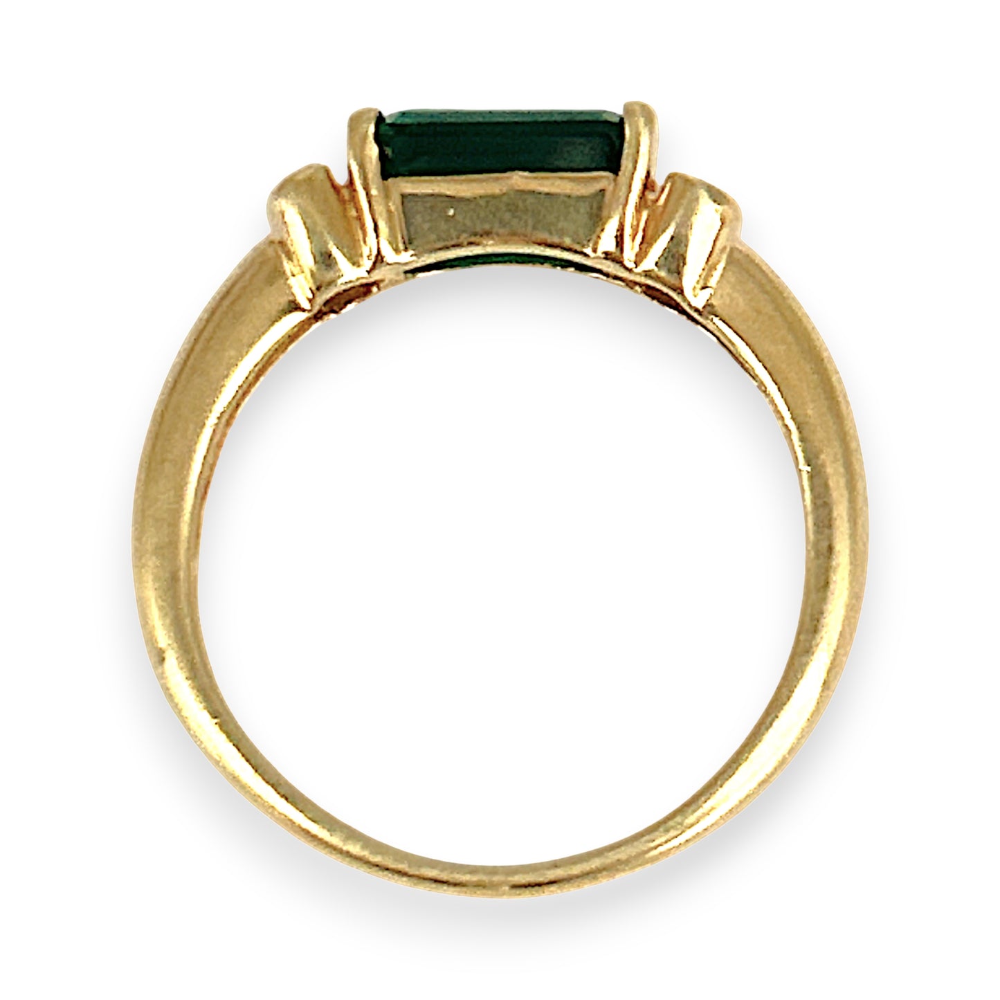 GOLD DEAL | 9ct Gold Emerald Luxe Ring Valuation $1,650