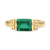 GOLD DEAL | 9ct Gold Emerald Luxe Ring Valuation $1,650