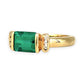 GOLD DEAL | 9ct Gold Emerald Luxe Ring Valuation $1,650