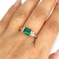 GOLD DEAL | 9ct Gold Emerald Luxe Ring Valuation $1,650