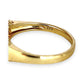 GOLD DEAL | 9ct (9K) Gold Citrine & Diamond Cluster Refurbished Ring Size O Valuation $1,000