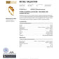 GOLD DEAL | 9ct (9K) Gold Citrine & Diamond Cluster Refurbished Ring Size O Valuation $1,000