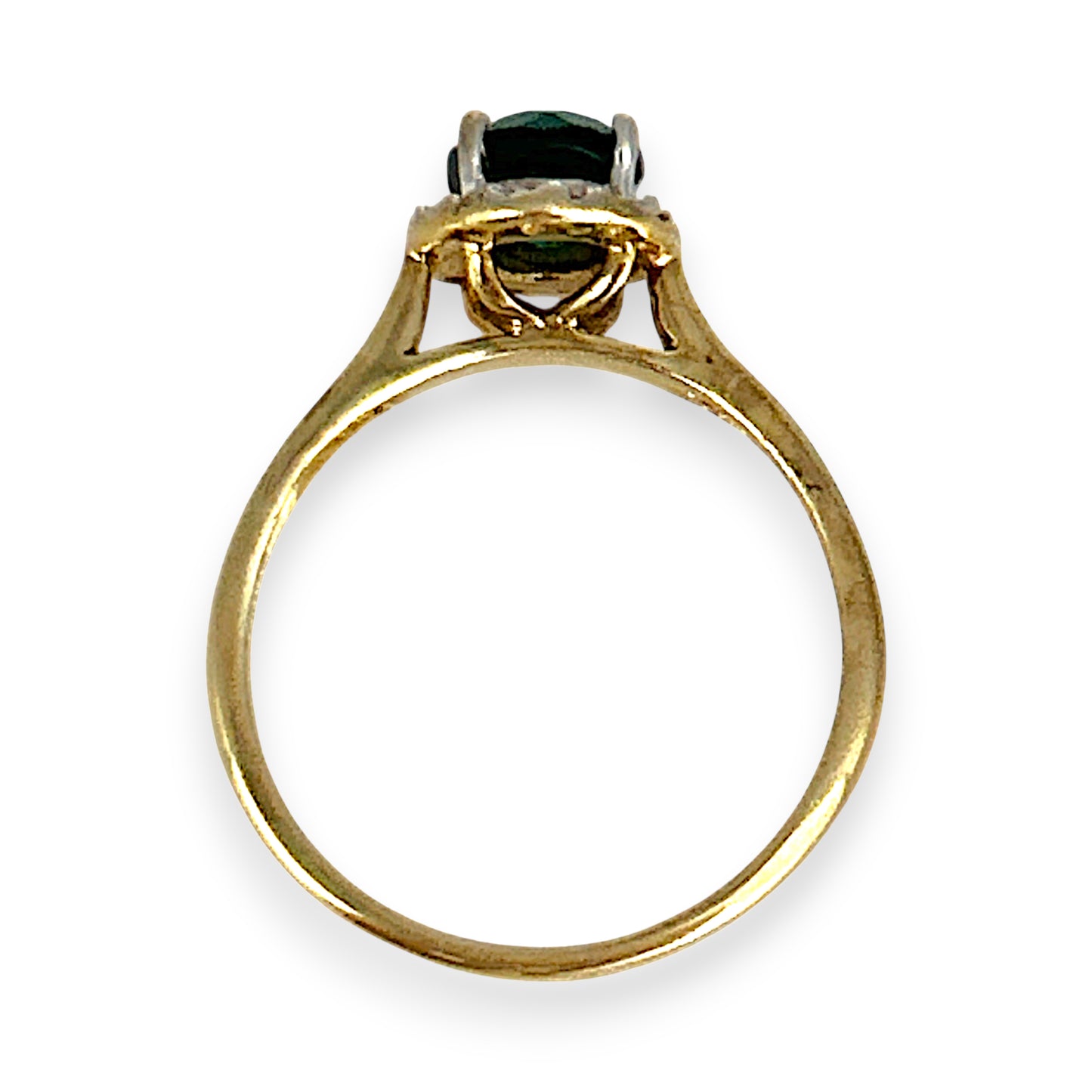 GOLD DEAL | 9ct (9K) Gold Emerald Embrace Ring Valuation $1,100