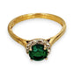 GOLD DEAL | 9ct (9K) Gold Emerald Embrace Ring Valuation $1,100