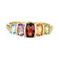 GOLD DEAL | 9ct Gold Harmony of Hues – Multi-Gem Ring Valuation $1,400
