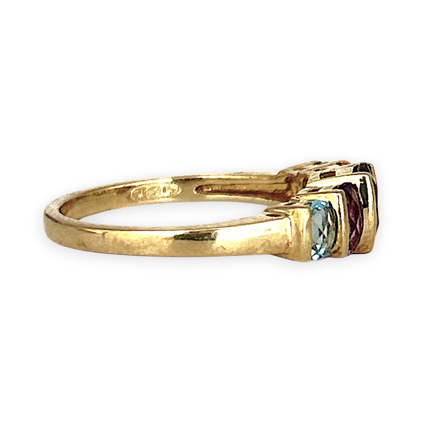 GOLD DEAL | 9ct Gold Harmony of Hues – Multi-Gem Ring Valuation $1,400