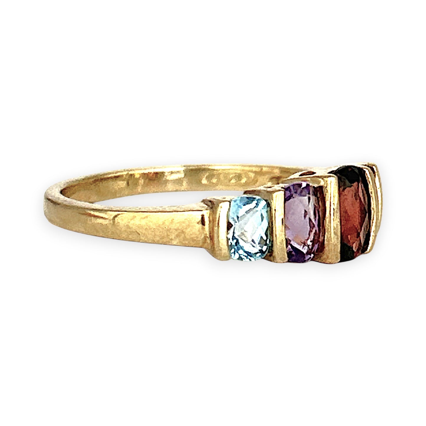 GOLD DEAL | 9ct Gold Harmony of Hues – Multi-Gem Ring Valuation $1,400