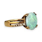 GOLD DEAL | 9ct Gold Ethereal Glow Opal Ring Valuation $1,850