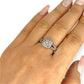 GOLD DEAL | 9ct (9K) Gold Regal Cluster 0.50ct Diamond Ring Valuation $2,275