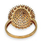 GOLD DEAL | 9ct (9K) Gold Radiant Grandeur 1ct Diamond Dome Ring Valuation $1,650