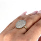 GOLD DEAL | 9ct (9K) Gold Radiant Grandeur 1ct Diamond Dome Ring Valuation $1,650