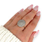 GOLD DEAL | 9ct (9K) Gold Radiant Grandeur 1ct Diamond Dome Ring Valuation $1,650