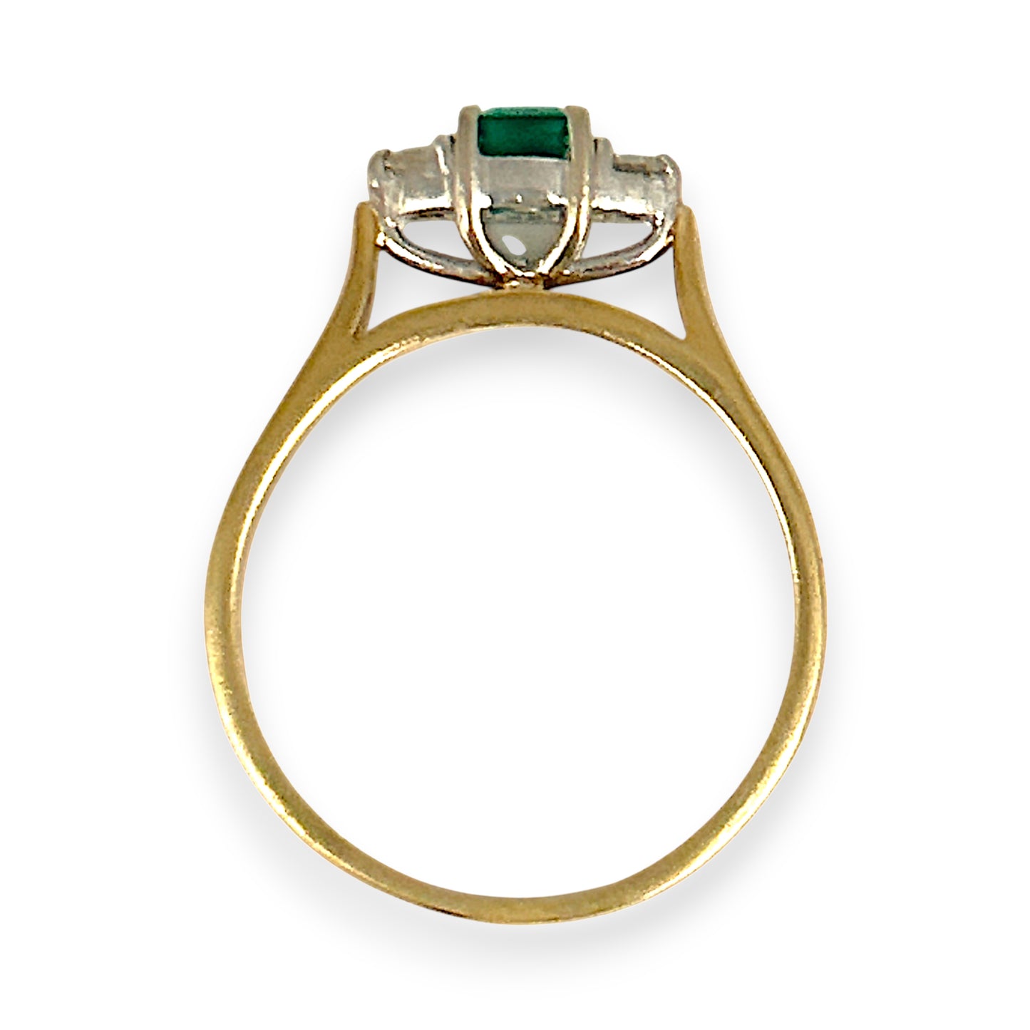 GOLD DEAL | 9ct Gold Emerald Elegance Ring Valuation $1,550